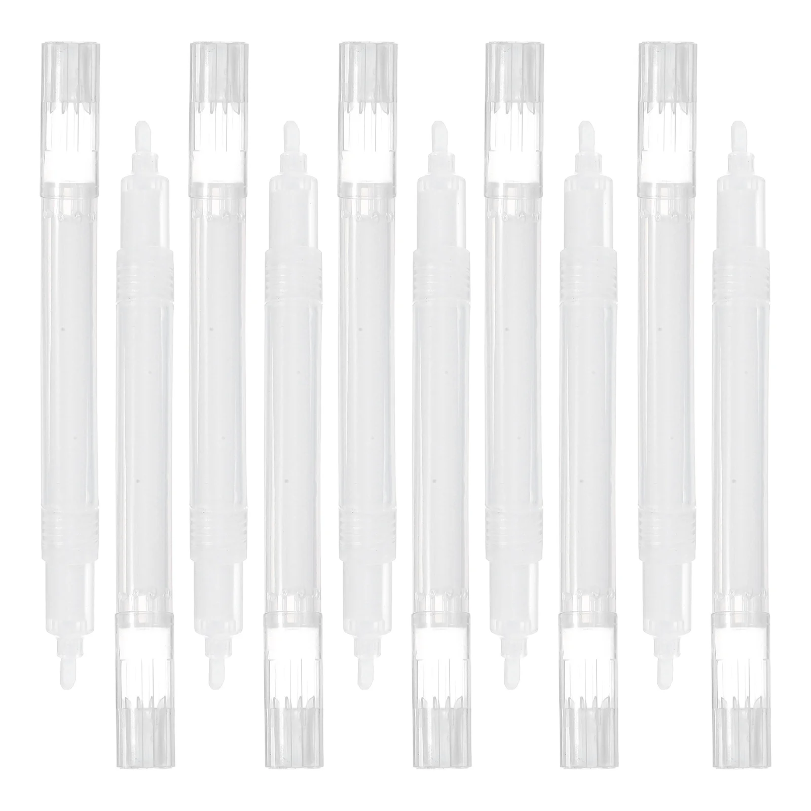 10 قطعة أقلام خطاط (ماركر) قابلة لإعادة الاستخدام أنابيب فارغة لألوان الحبر المخصصة السلس غرامة تلميح الرسم الكتابة رسم أدوات