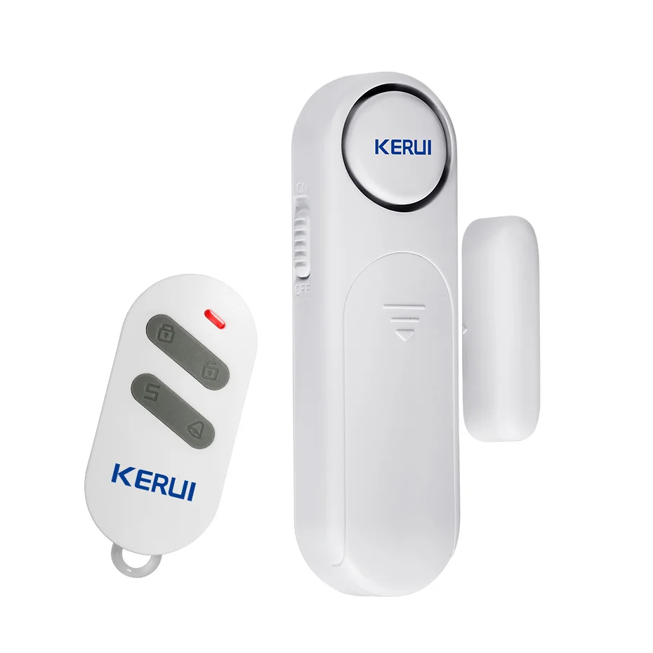 KERUI 120dB Czujnik Okna/Drzwi Alarm Bezprzewodowy Zdalne Sterowanie 90m Bezpieczeństwo Szafek Dziecięcych Bezpieczeństwo Domu Inteligentny Alarm Antykradzieżowy D121 — zdjęcie 2