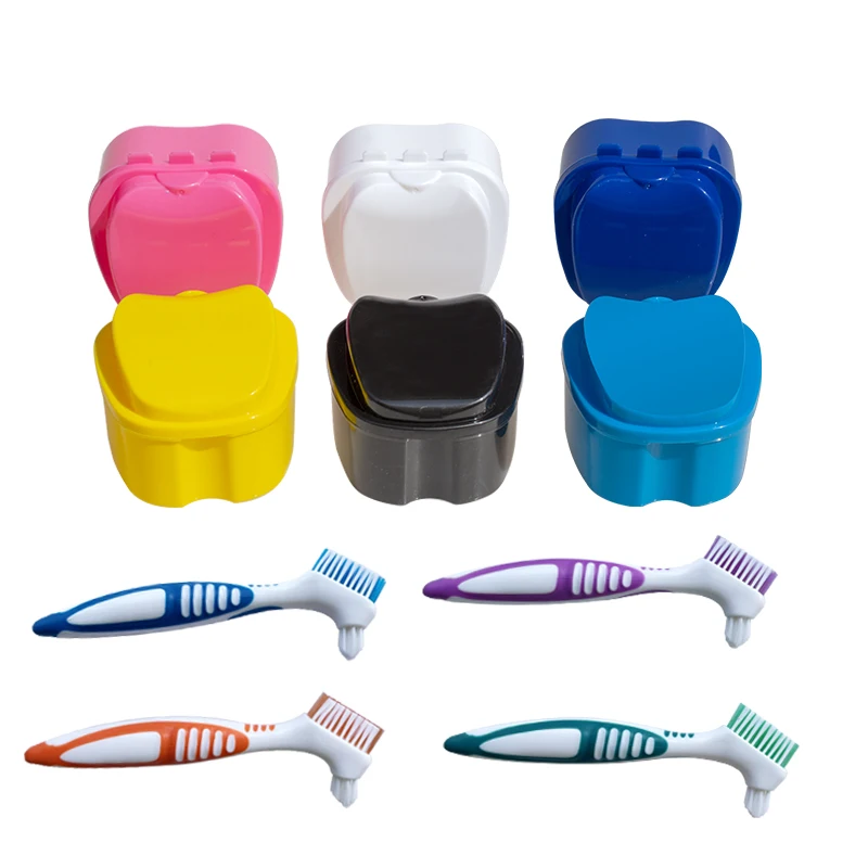 caixa-de-limpeza-para-dentaduras-com-suporte-para-copo-e-escova-de-limpeza-para-dentaduras