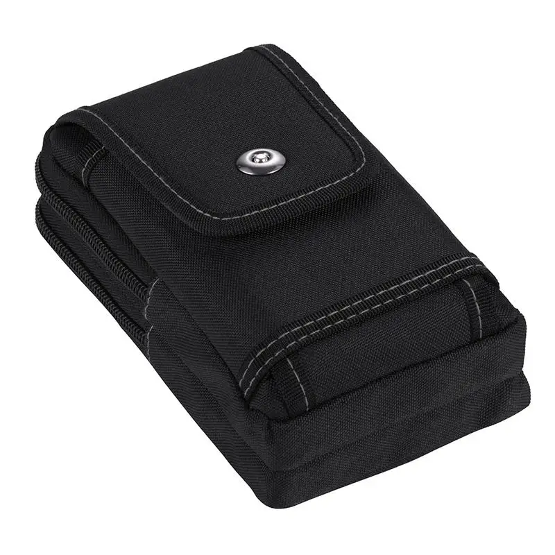 التكتيكية مول حقيبة الرياضة حزام الخصر حقيبة الرجال طبقة مزدوجة الهاتف المحمول الحقيبة التخييم الصيد حزمة مراوح حزمة المرافق