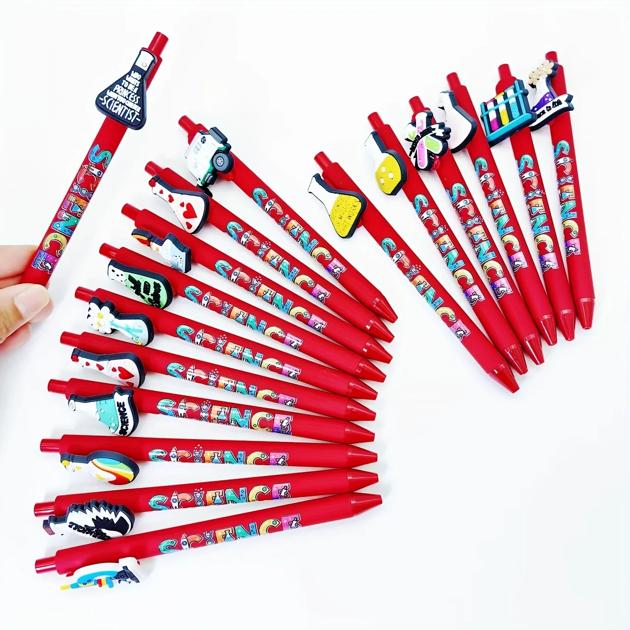 

10pcs/18pcs Experimental Bottle Gift Pen Laboratory Ballpoint Pen Creative Experimental Bottle Element Gift Pen