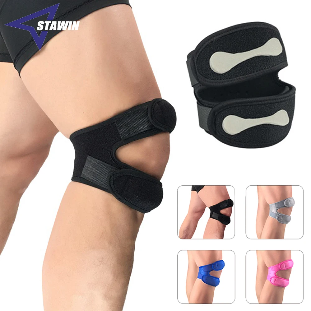 1 PC Sports Knee Support Patella Belt Elastic Bandage Tape Sport Strap Knee Pads Protector Band Soccer Basketball Gym Knee Brace