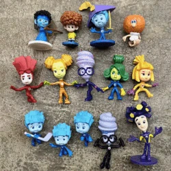 The Fixiess Family Noliks Molochs Conchs Action Figures Q Version Animation Character Peripheral Model Toys Ornamnets