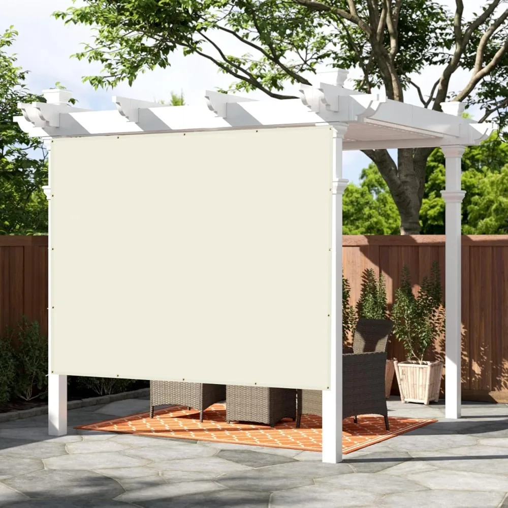 

SUNNY GUARD Shade Cloth Custom Size 15x24 FT Sun Shade Screen Fabric Shade Cover Tarp with Grommets for Pergola Backyard Garden