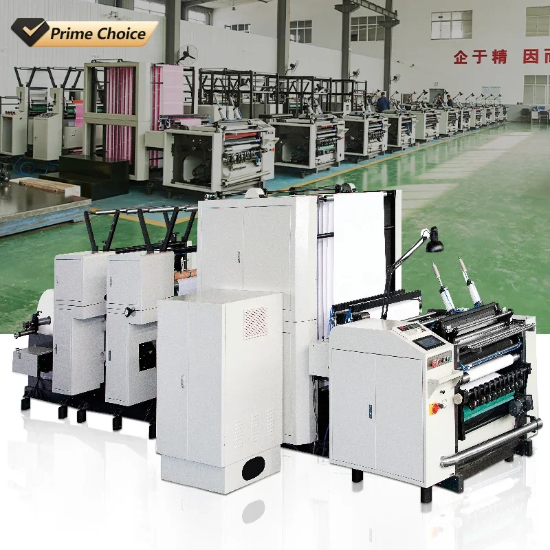 Industrial High Speed Newest Products Automatic Roll Paper Straw Slitting Machine Max Auto Thermal Slitting Machine