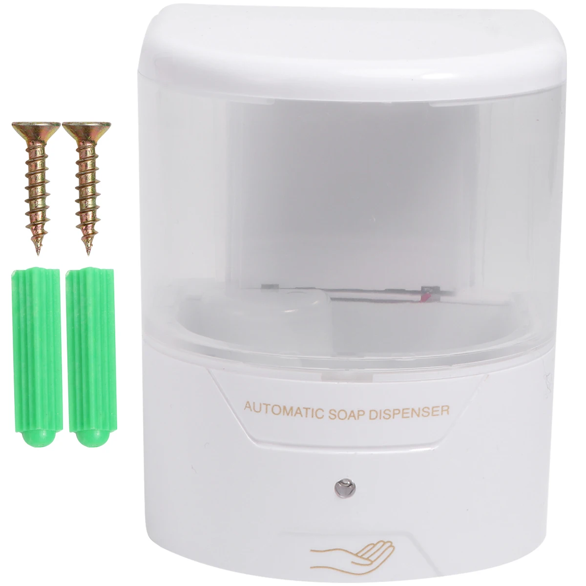 

Automatic Sensor Soap Dispenser Transparent Touchless for Kitchen Bathroom Home Hand Liquid