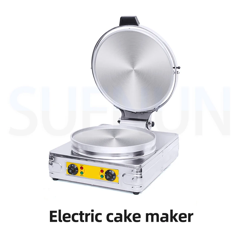 Commercial Electric Baking Tray Double-sided Heating Pancake Machine Desktop Pancake Stove Temperature Control Pancake Machine