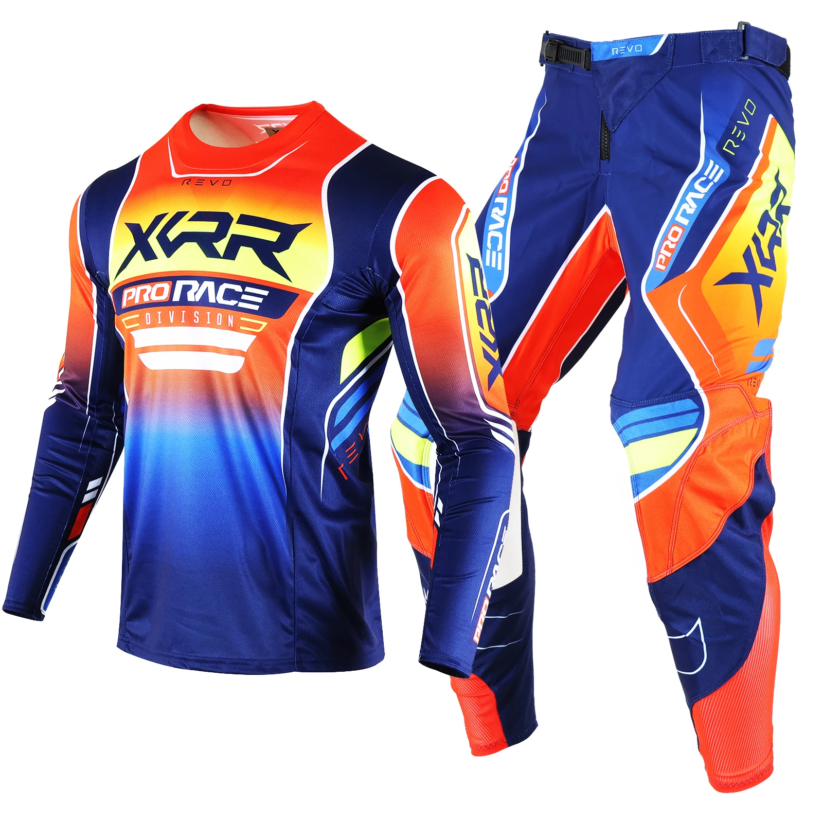 XCRR MX Motocross Jersey Pants Combo Offroad Dirt Bike Enduro Motor MTB BMX Racing Gear Set view 5