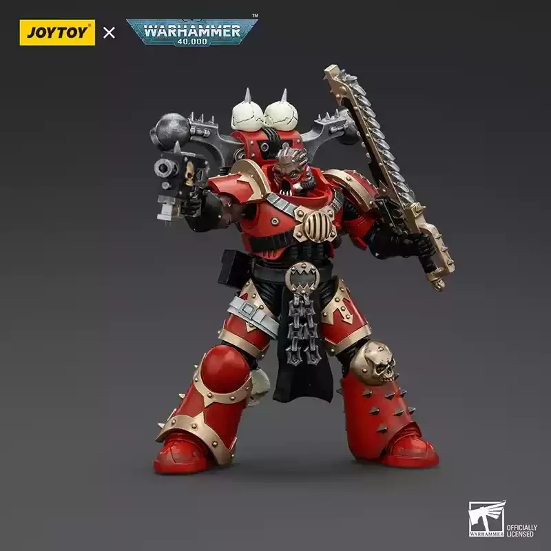 

Joytoy Dark Source Warhammer 40k World Eater Terrorific Mad Warrior масштаб 1:18 Коллекционная фигурка игрушечная модель для игр