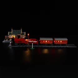 Led Light Up Kit For 76423 Express Train Set with Station Light Set  DIY Toys Set (Not Included Building Blocks)
