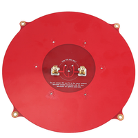 A47F-150Mm Triple Feed Patch Antenna 5.8Ghz 14Dbi Pagoda Array FPV Antenna For RC Drone