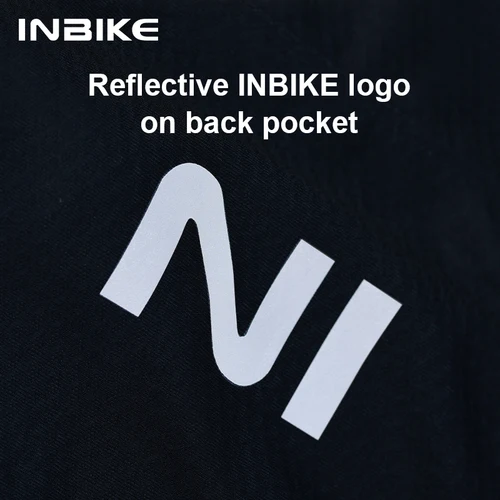 Imagen 2 del producto NBIKE-Camiseta de ciclismo para hombre, camisa de manga corta de secado rápido con 3 bolsillos traseros, absorbe la humedad, con cremallera completa, talla grande