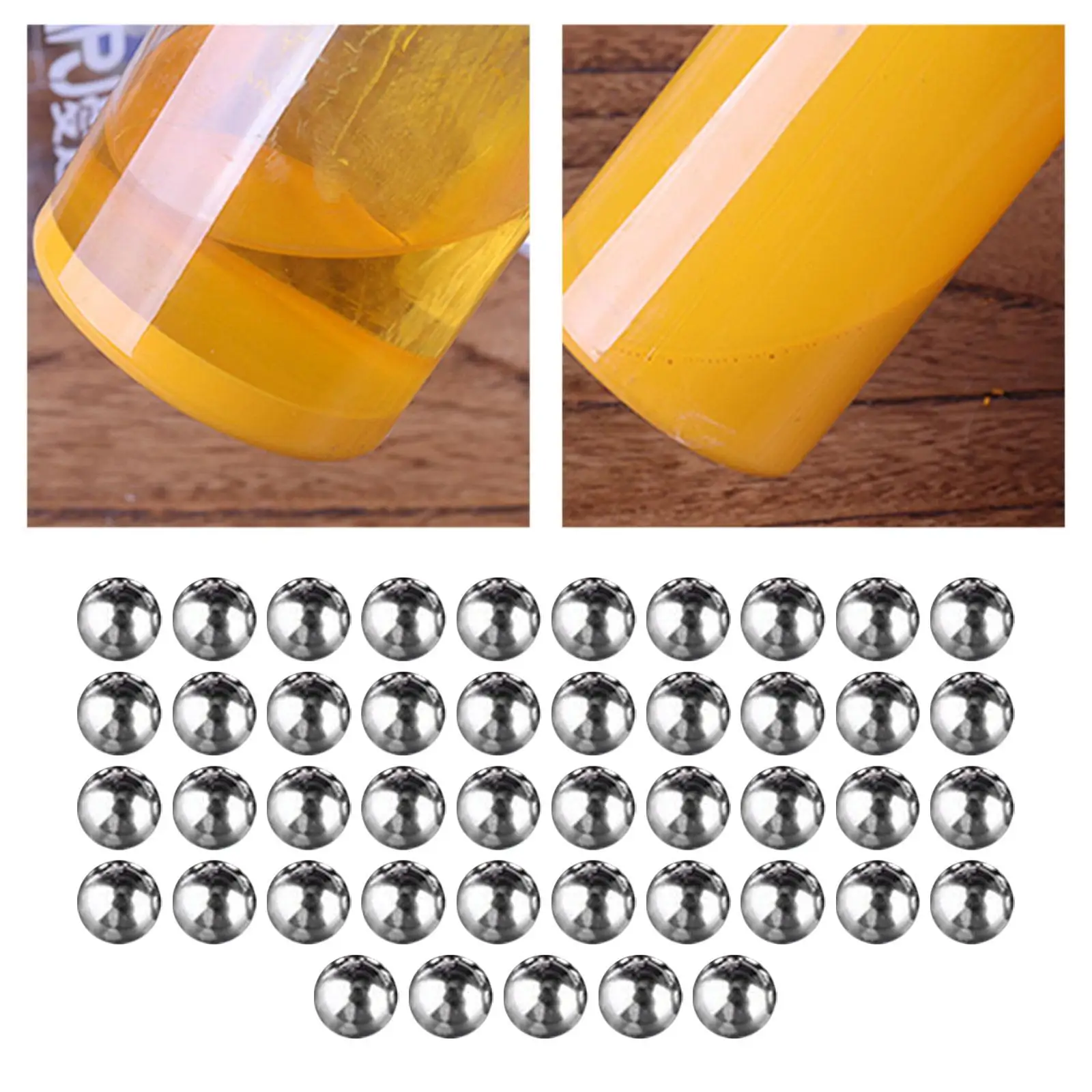 

Model Paint Mixing Steel Balls 4.5mm Metal Agitator Accessories for Efficient Paint Blending