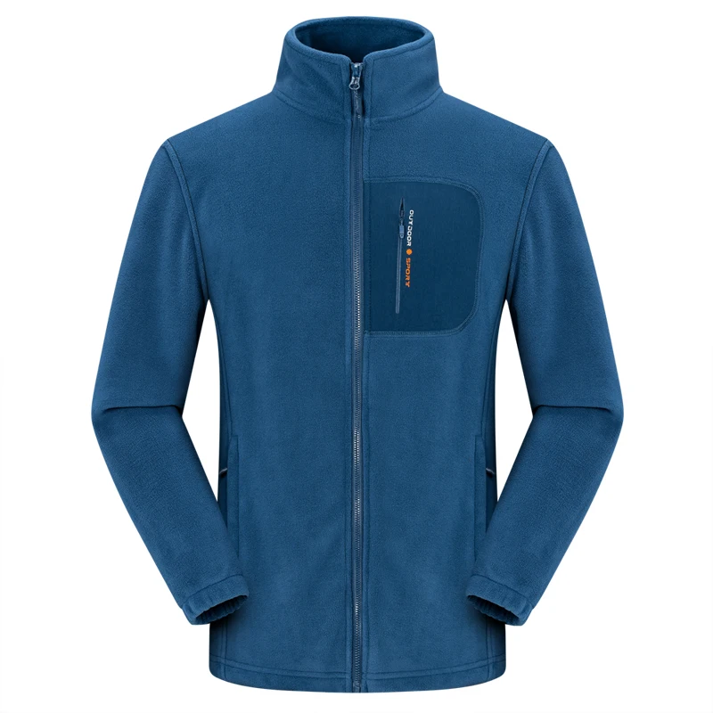 

Male Stormtrooper Jacket Stand Collar Spring Outdoor Couple Plus Fleece Jacket Thick Windproof Fleece Cardigan Top Warm Jackets