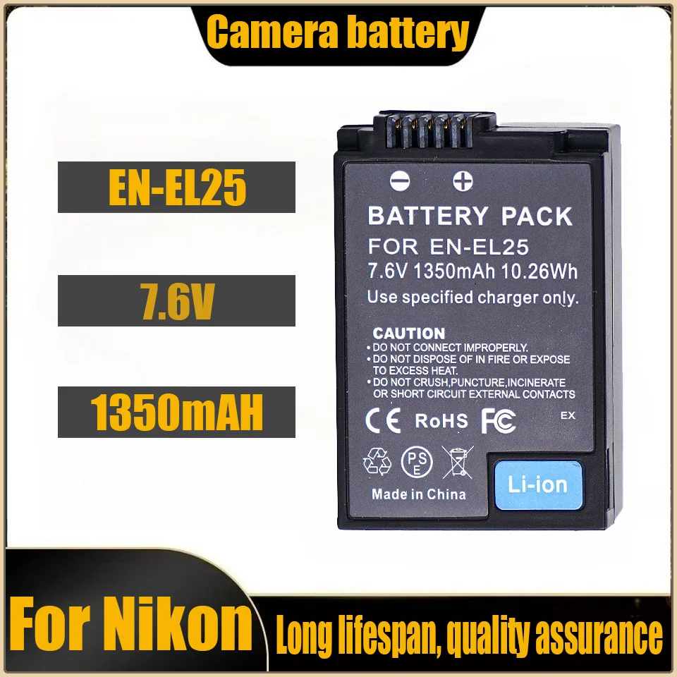 

EN-EL25 Camera Battery For Nikon Z30 Zfc Z50 Micro Single Camera Digital Camera Decoding Battery