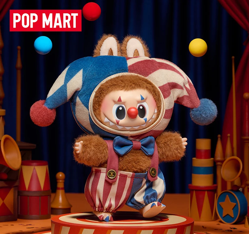 

New Popmart Why So Serious Series Vinyl Plush Pendant Blind Box Labubu Popmart Halloween Special Surprise Box Kids Xmas Gift