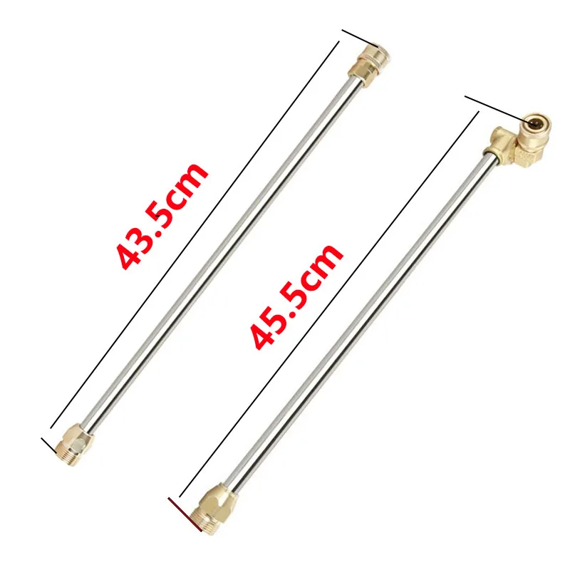 Pressure Washer Extension Universal Lance Extender for Pressure Washers M22 to 1/4 Inch Quick Connect Stainless Steel Rod