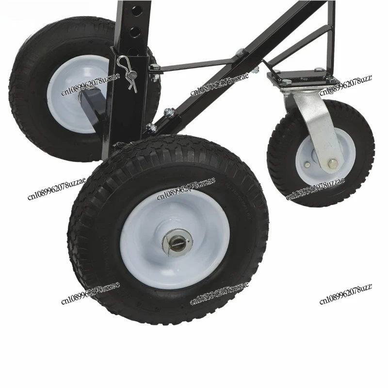 Adjustable Folding Trailer Tractor Trolley Kayak Yacht Trailer