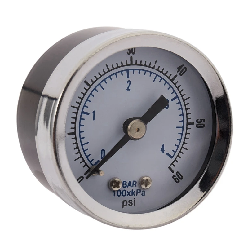 Ts-Z51 0-60Psi Pressure Gauge 40Mm 1/8 Inch Npt Mini Pressure Gauge Air Compressor Hydraulic Vacuum Gauge Manometer