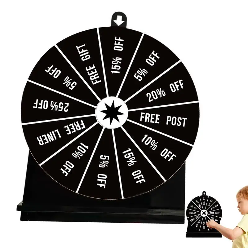 

Spin Wheel For Prizes With Stand Acrylic Spin Prize Wheel Wheel Of Fortune Game Innovative Spinner Gam Spinner Wheel For Wedding