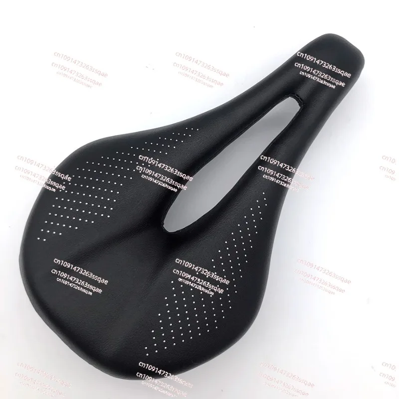 Full Carbon Fiber Mountain Bike Saddle Road Bike Seat Cushion Bicycle Seat Cushion Comfortable Leather Seat Bag Power Model