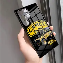 Camel Trophy Land Rover Phone Case For S24 Ultra Samsung S23 Fe S22 S20 S21 Plus Galaxy A54 A34 A24 A53 Note 20 Glass Cover