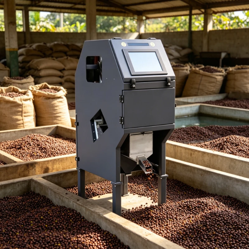 Customized Super Mini Optical Color Sorter Portable High Precision Sorting Machine for Coffee Beans