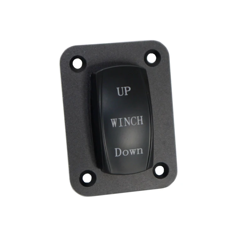 

Electric Anchor Windlass Up/Down Rocker Switch, Panel mount rocker switch for electric winch