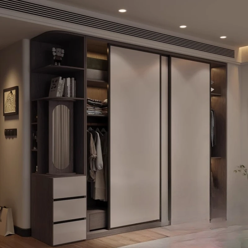 

Металлический шкаф-гардероб из дерева, прочный, недорогой, современный, для спальни