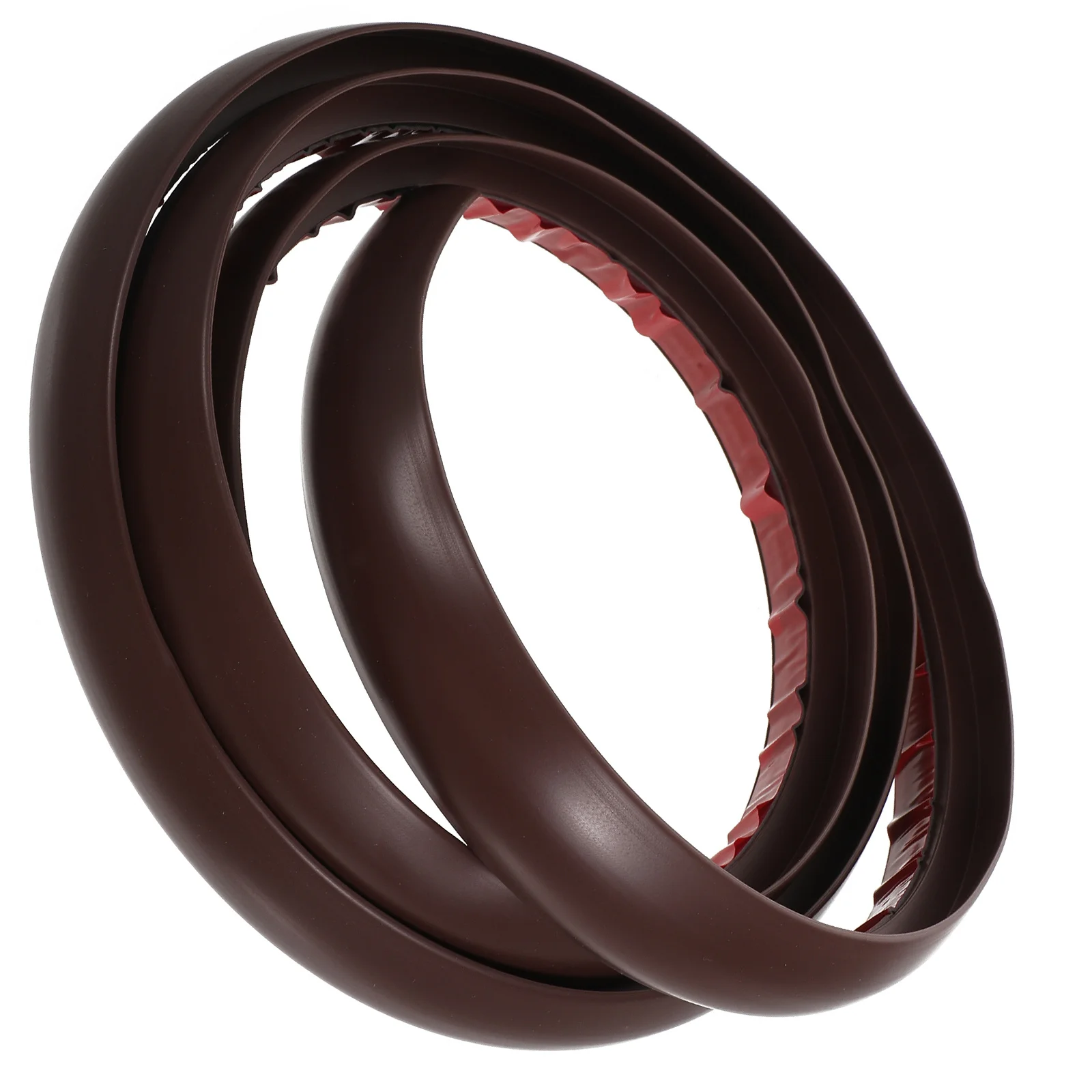 شريط انتقال أرضي بطول 10 أمتار، حواف مرنة من مادة PVC ذاتية اللصق لحماية حافة السجاد من بلاط الفينيل الصلب #5