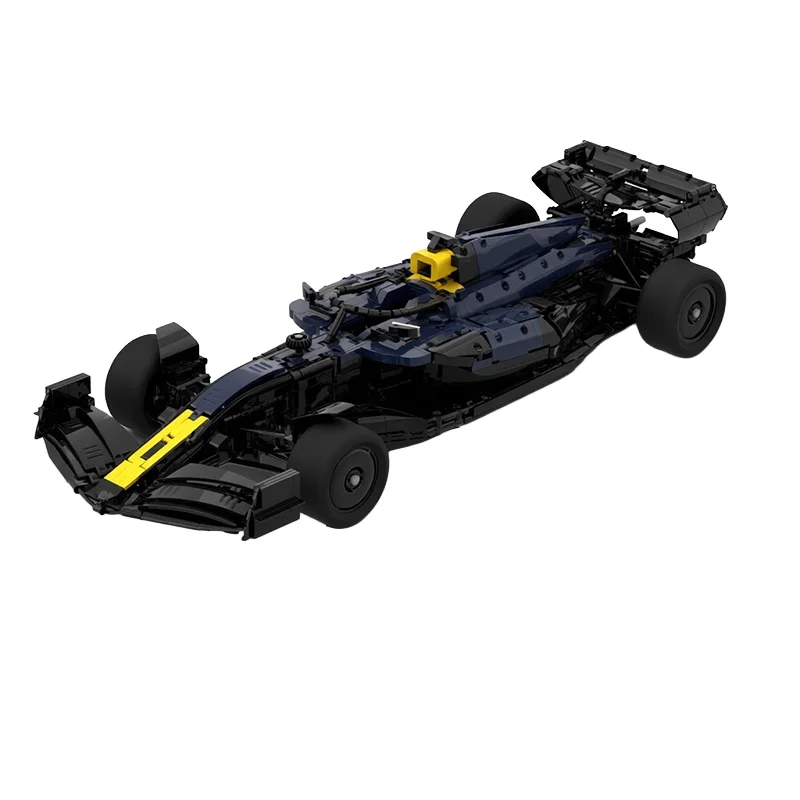 3418PCS Open Wheel Racing Vehicle Model 1:8 Scale MOC Custom Puzzle Architecture Assembly Building Blocks Toy Collectible Gifts