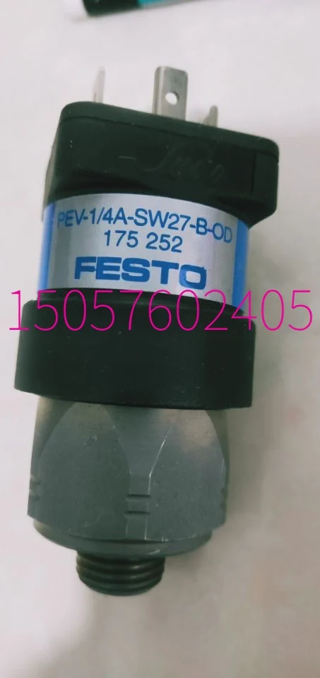 FESTO Pressure Switch PEV-1/4-A-SW27-B-OD 175252 Stock