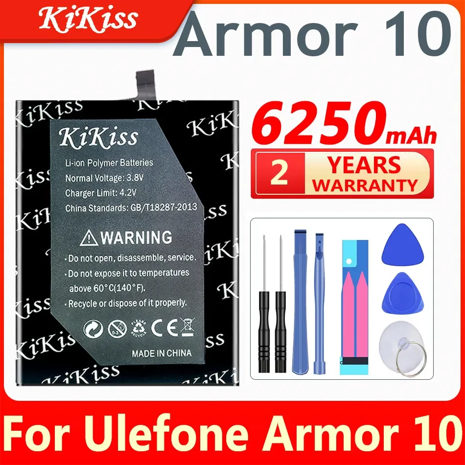 

6250mAh KiKiss Powerful Battery Armor10 For Ulefone Armor 10