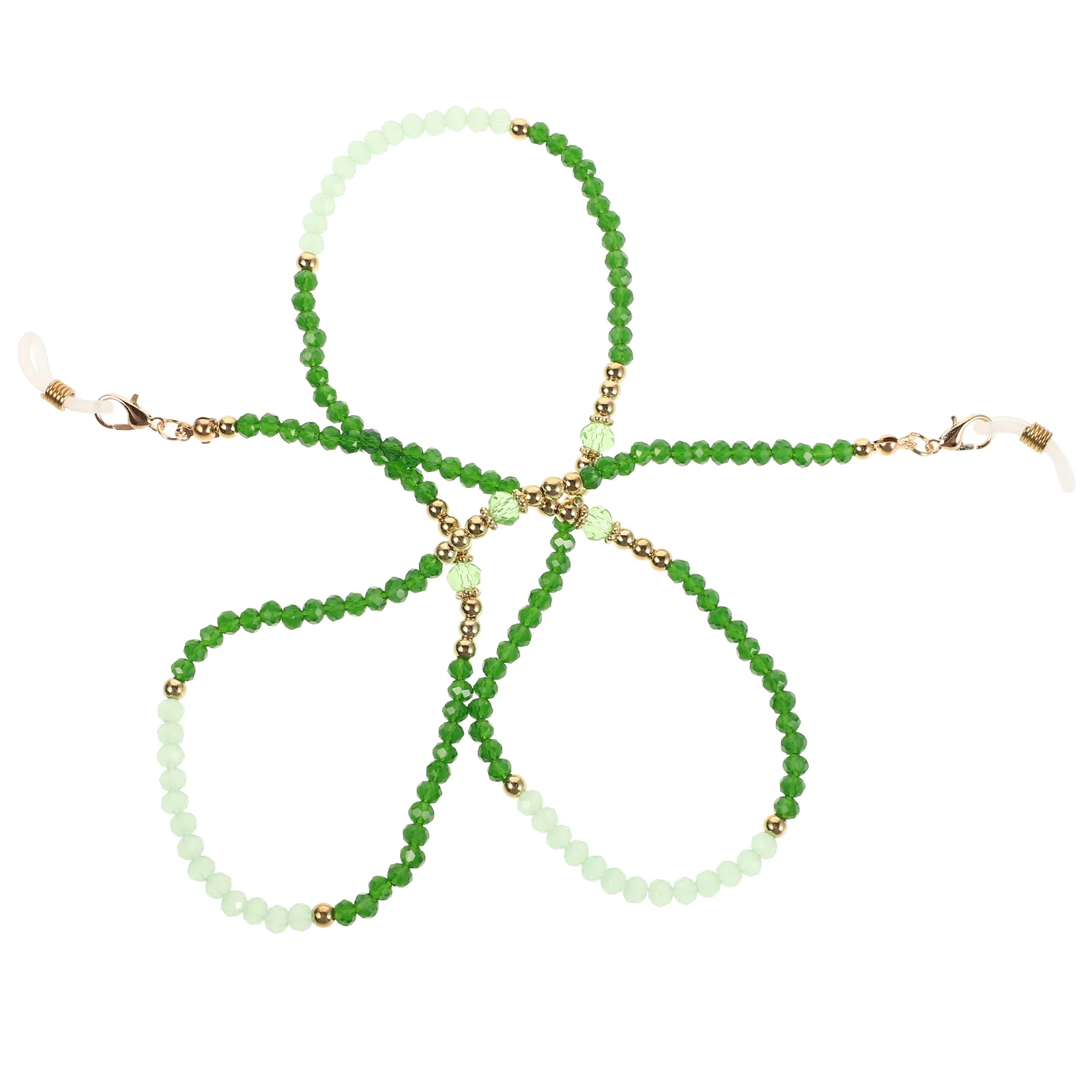 

Mask Chain Necklace Eyeglass Holder 2#Green Beads Glasses Strap Chains Women Mask Lanyard Eyewear Accessories Travel Outdoor