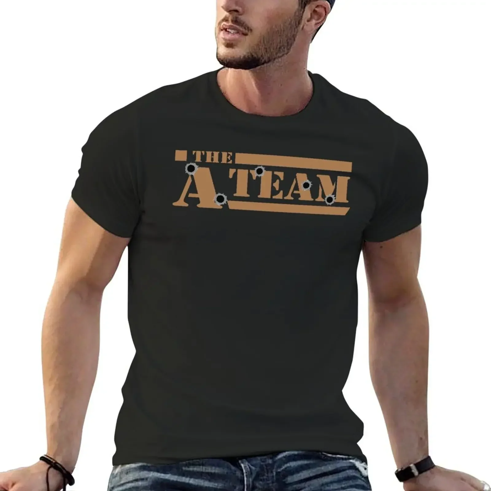 

A-Team T-Shirt blue archive for a boy anime figures mens cotton t shirts