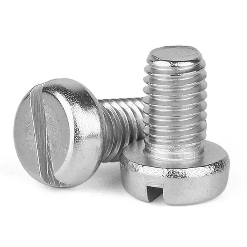 1Set M2.5 Brass Stainless Steel Screws,Slotted Hex Socket Head Hardware Fasteners, DIY Assembly Replacement Accessories