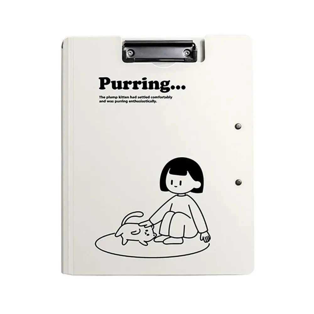 

Portable Writing Pad A4 Board Clip Folder Waterproof Large Capacity File Clipboard Memo Clip A4 File Organizer Student