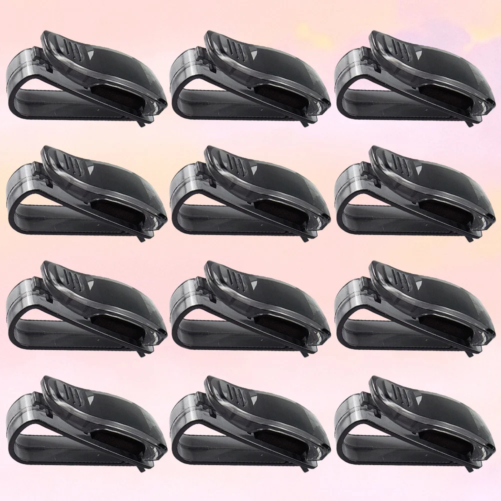 

20Pcs Sunglasses Bracket Car Visor Clip Holder for Eyeglasses Secure Fixation Mount Storage Sunshade Accessory