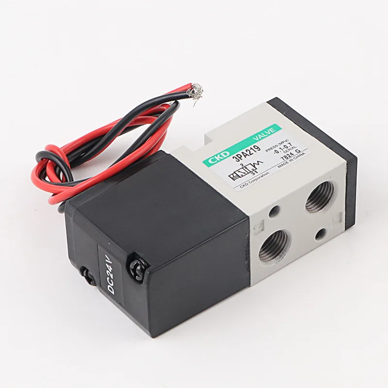 

CKD Genuine Single Valve Direct Acting Three-way Valve 3PA/3P B119 - 00-3/3 PA 210/219-06-3