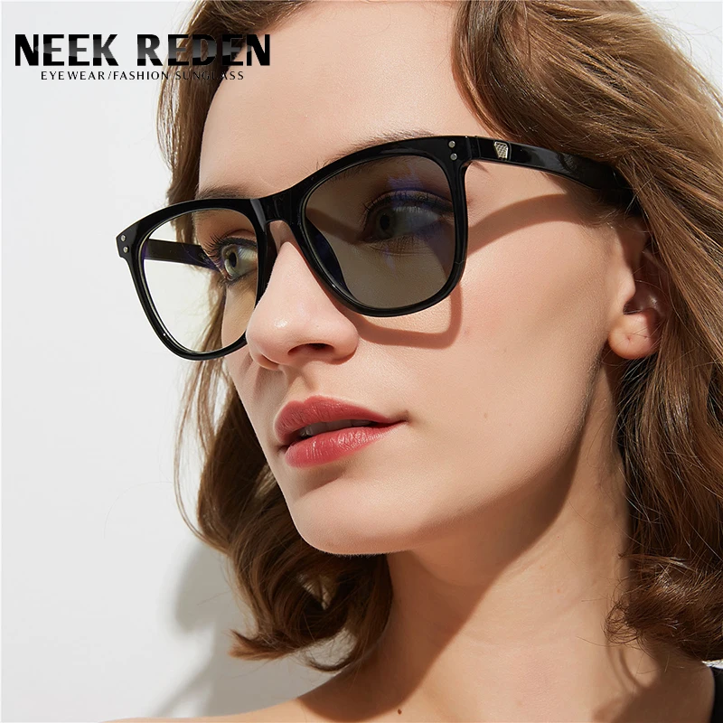 

Large Frame -0.25 1.25 2.75 3.25 4.5 5.0 To -6.0 Photochromic Myopia Glasses Retro Women Leopard Square Shortsighted Eyeglasses