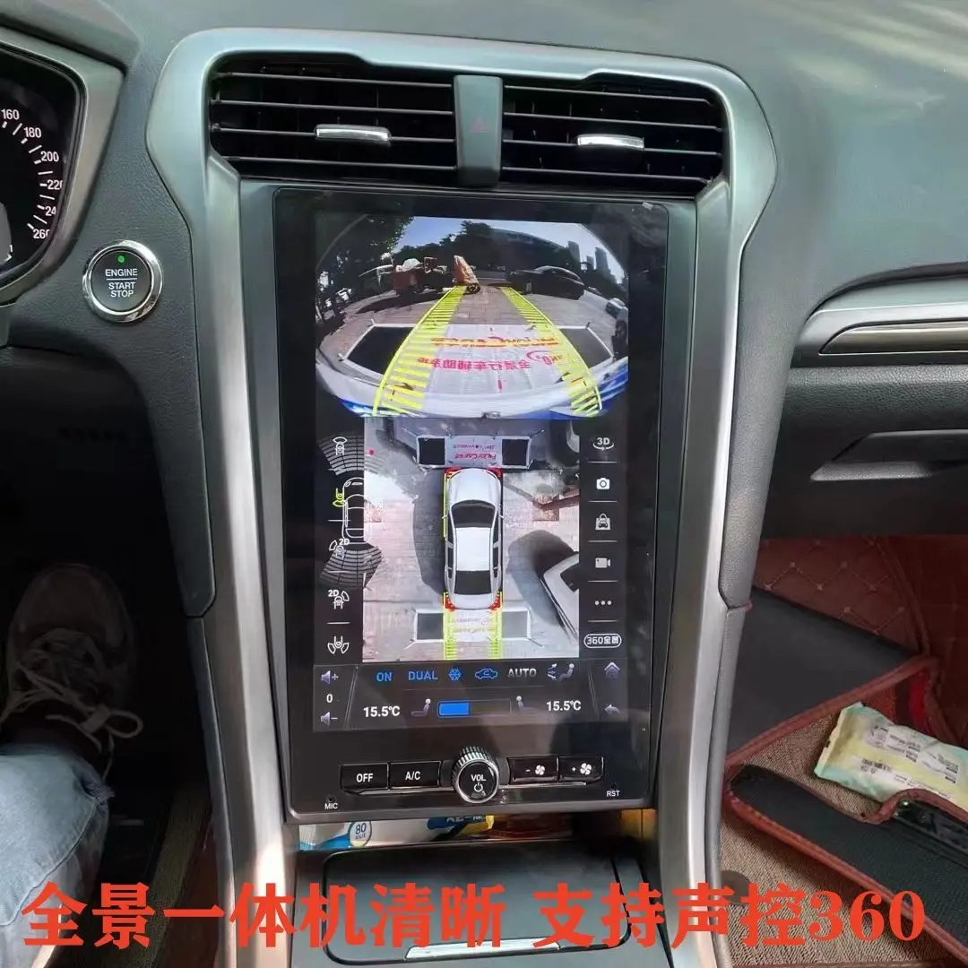 

For Ford Mondeo Fusion MK5 2013 - 2019 Vertical Style 13.6 Inch Android Car Radio Multimedia Player Audio Auto Stereo Head Unit