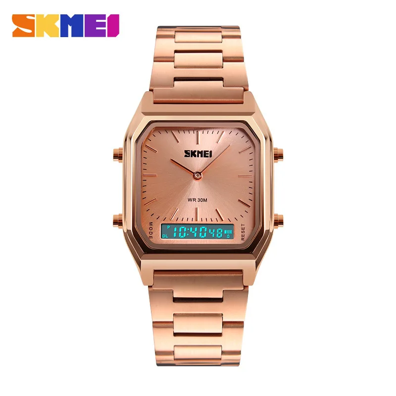 

Skmei Business Men's Watch Simple Men's Watch Fashion Retro Multi-Functional High-End Quartz Watch