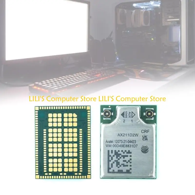 A52B AX211D2W WIFIカードAX211D2Wネットワークアダプター2.4/5/6GHz 5374Mbps 160MHz高速