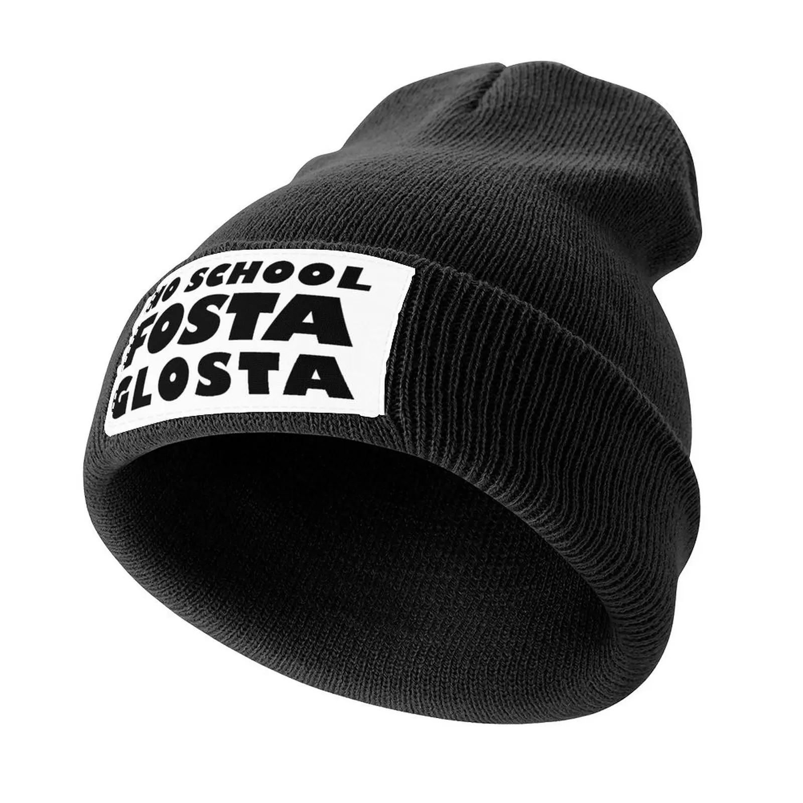 

No School Fosta Glosta Knitted Cap cute Golf Wear funny hat Big Size Hat Men's Luxury Women's