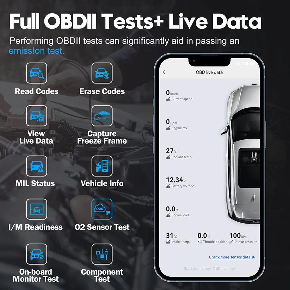 XTOOL AD20 PRO Escáner OBD2 Diagnóstico Completo | Reset De Aceite, ABS, SRS, EPB, SAS, DPF, BMS, TPMS E IMMO