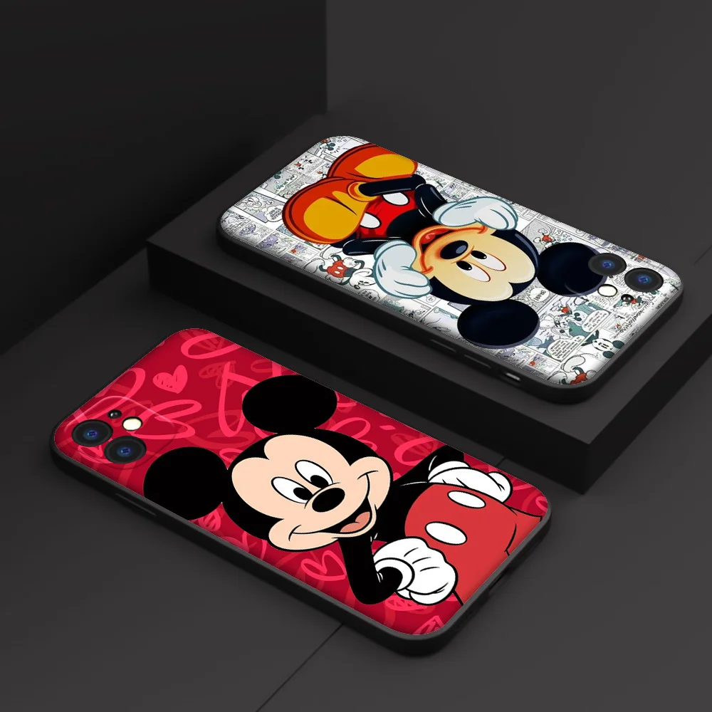 SK53 Cool Mickey Minnie Phone Soft Case for Xiaomi POCO M6 M5 M4 F5 X6 C65 C55 C50 C51 C40  X4 Pro