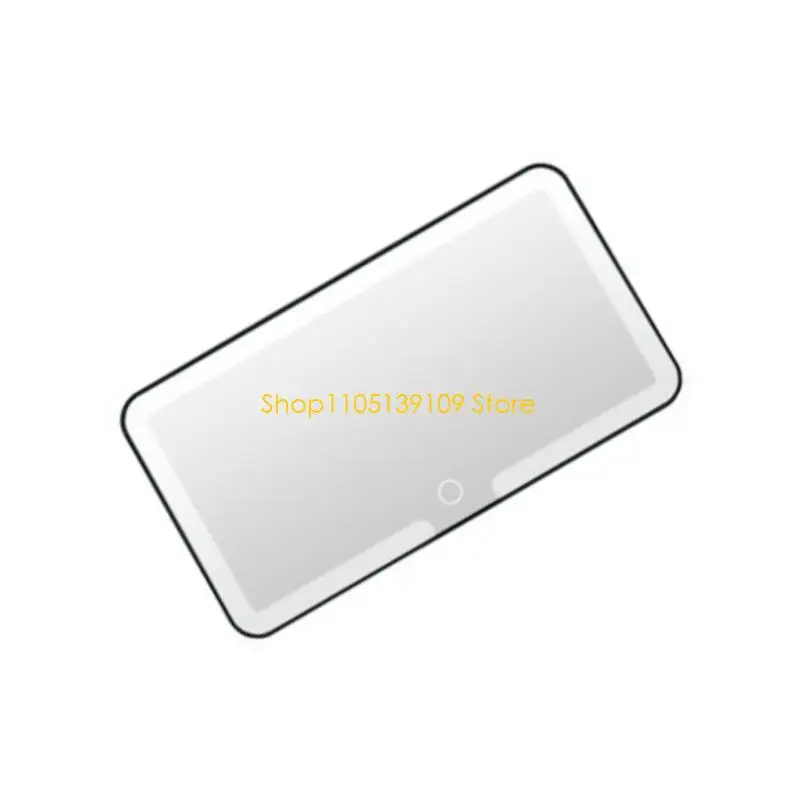 Portable Rechargeable Car Makeup Mirror With Auto Dimming LED Lights And Secure Sun Visors Attachment Quick Installation view 4
