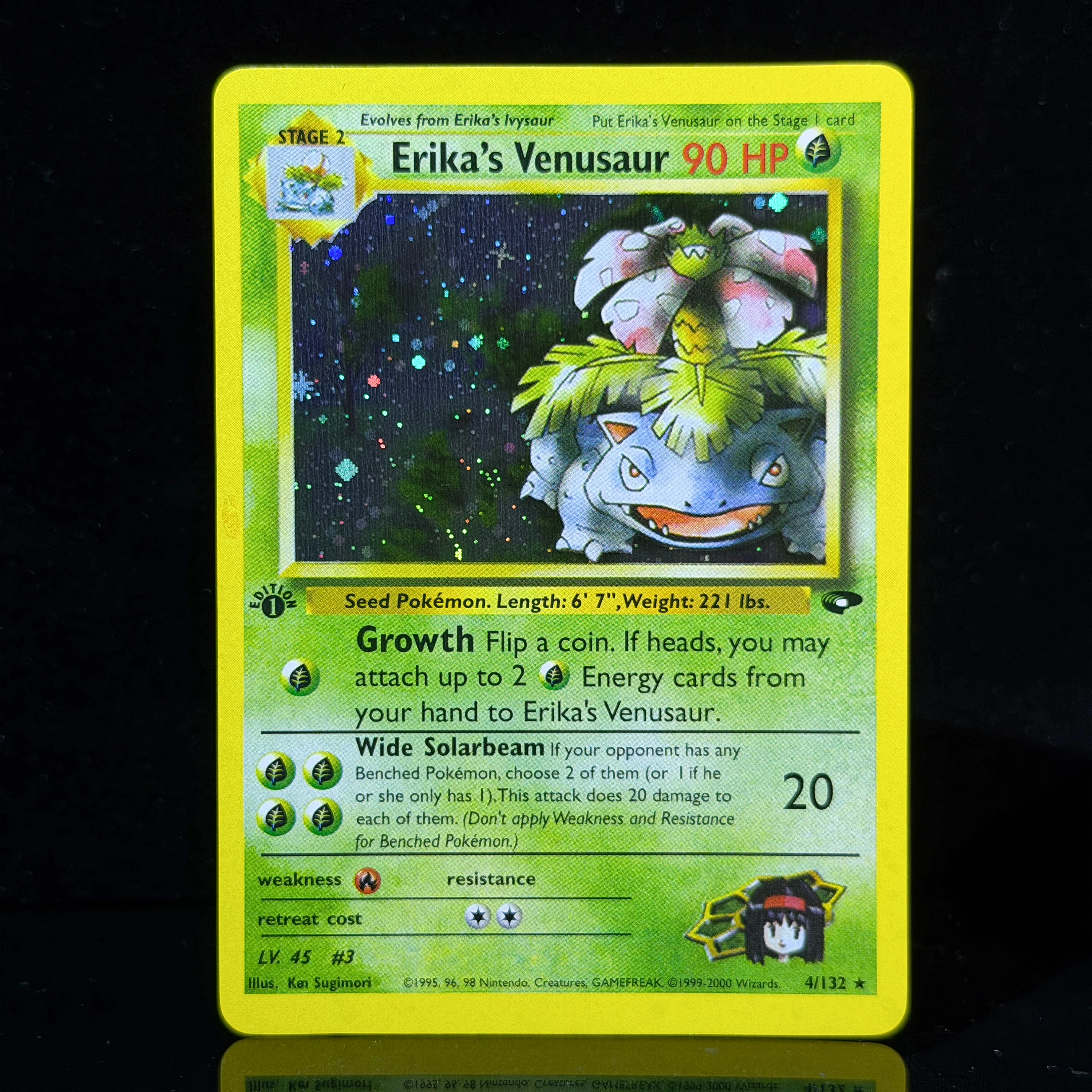 PTCG Full Box-55PCS EX Unseen Forces/Gym Heroes/Gym Challenge Proxy Vintage Collectible Cards Mewtwo Blaine Venusaur Gengar