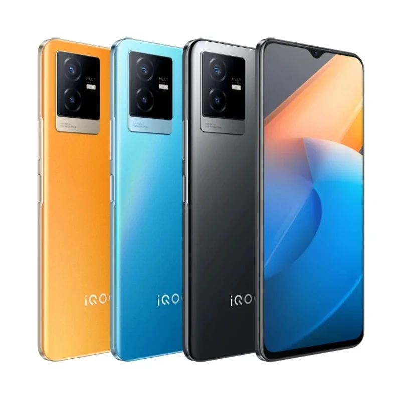 VIVO iQOO Z6x 5G Smartphone Dimensity810 50MP 6000mAH 44W SuperCharge 6.58'' 120HZ Android11 Mobile Phone used phone