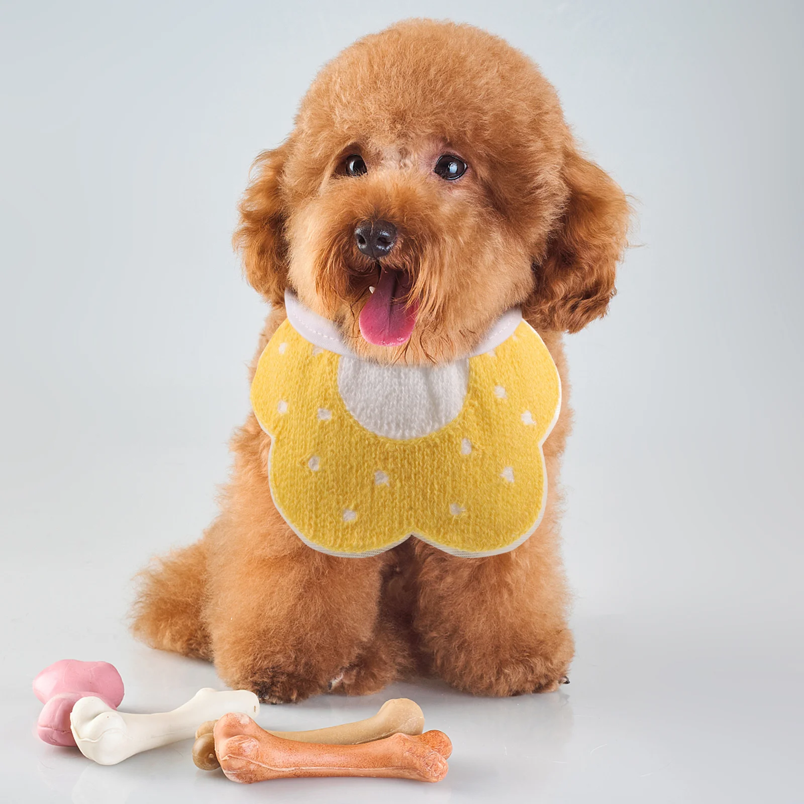 

2pcs Pet Bib Dog Pet Bib For Night Scarf Adjustable For Small Dogs Puppy Accessories Outdoor Decorative Neck Scarf